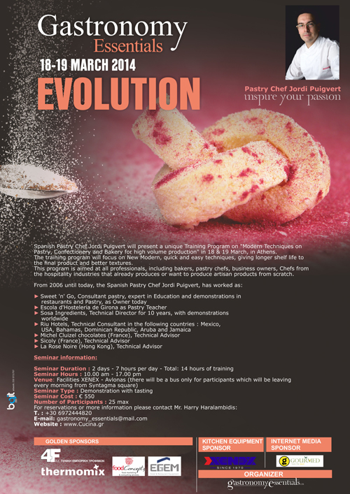 Evolution - Pastry Chef Jordi Puigvert